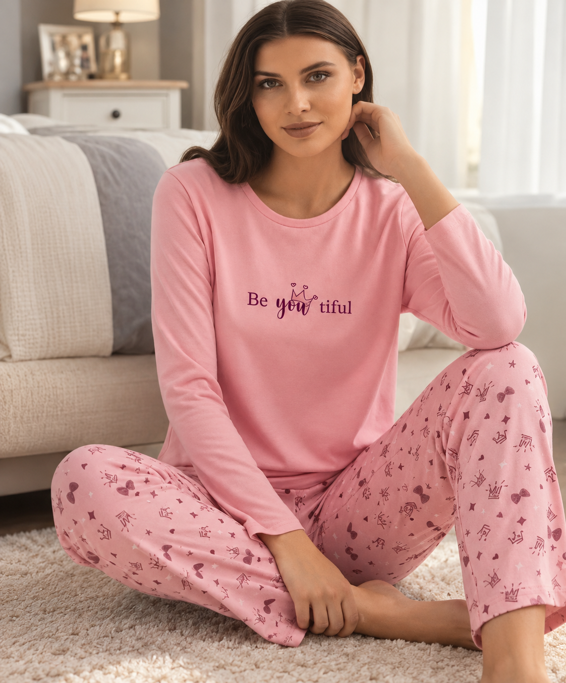 Be You-tiful Pink Pajama Set
